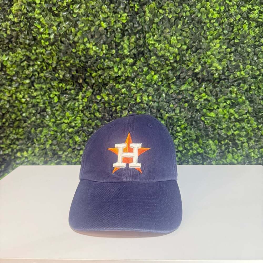 '47 Houston Astros Clean Up Navy Adjustable Dad Hat